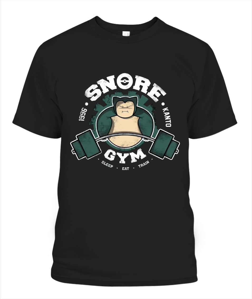 Snore Gym Custom Graphic Cotton T-Shirt - Unisex Fit