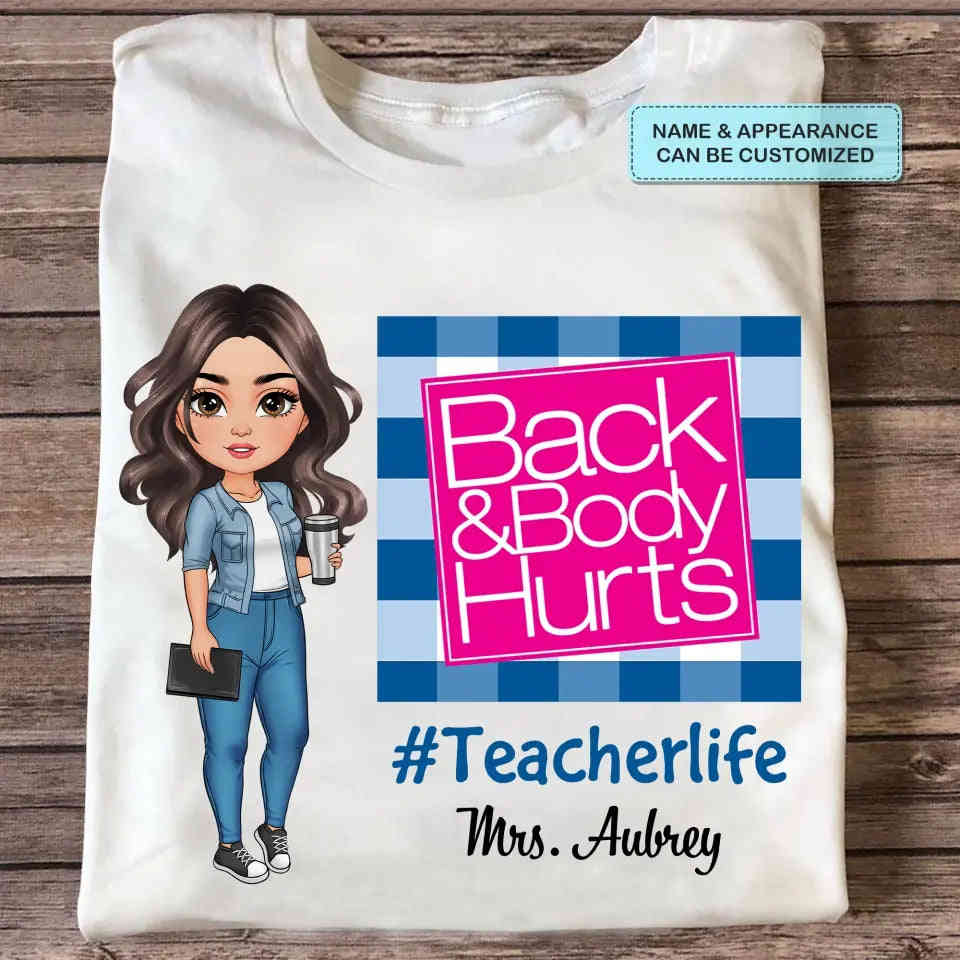 Personalized Custom T-shirt - Unique Gift for Teachers, Birthday & Special Occasions