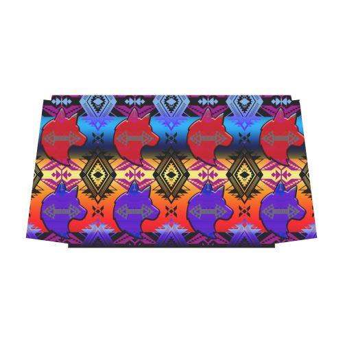 Soveriegn Nation Sunset with Wolf Classic Travel Bag