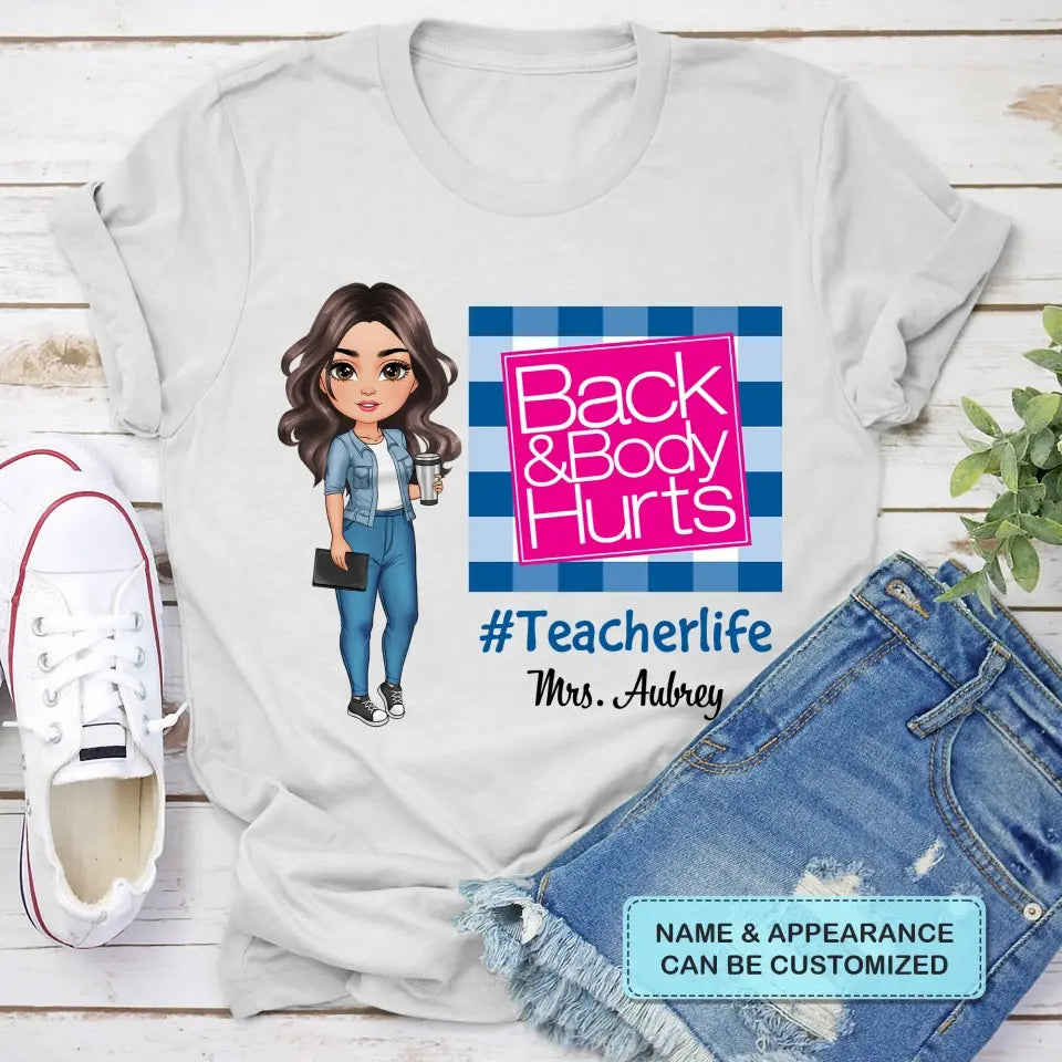 Personalized Custom T-shirt - Unique Gift for Teachers, Birthday & Special Occasions