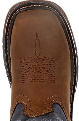 Rocky Big Kids Ride FLX Western Boot Size 3.5(M) - Durable & Comfortable