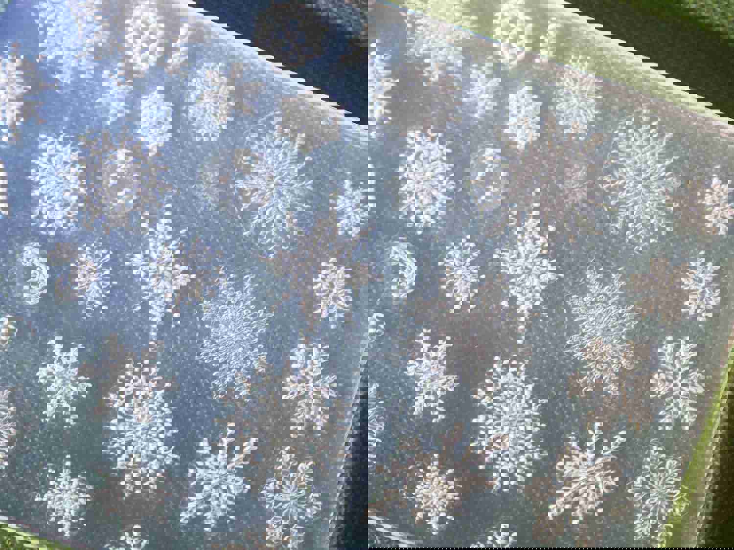 Winter Snow Flake Silica Mould for Nail Art DIY Decal Design