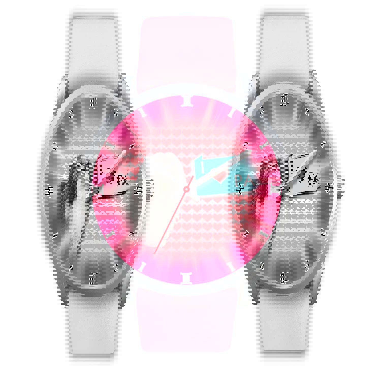 Lhasa Apso Dog Pennsylvania Christmas Special Wrist Watch