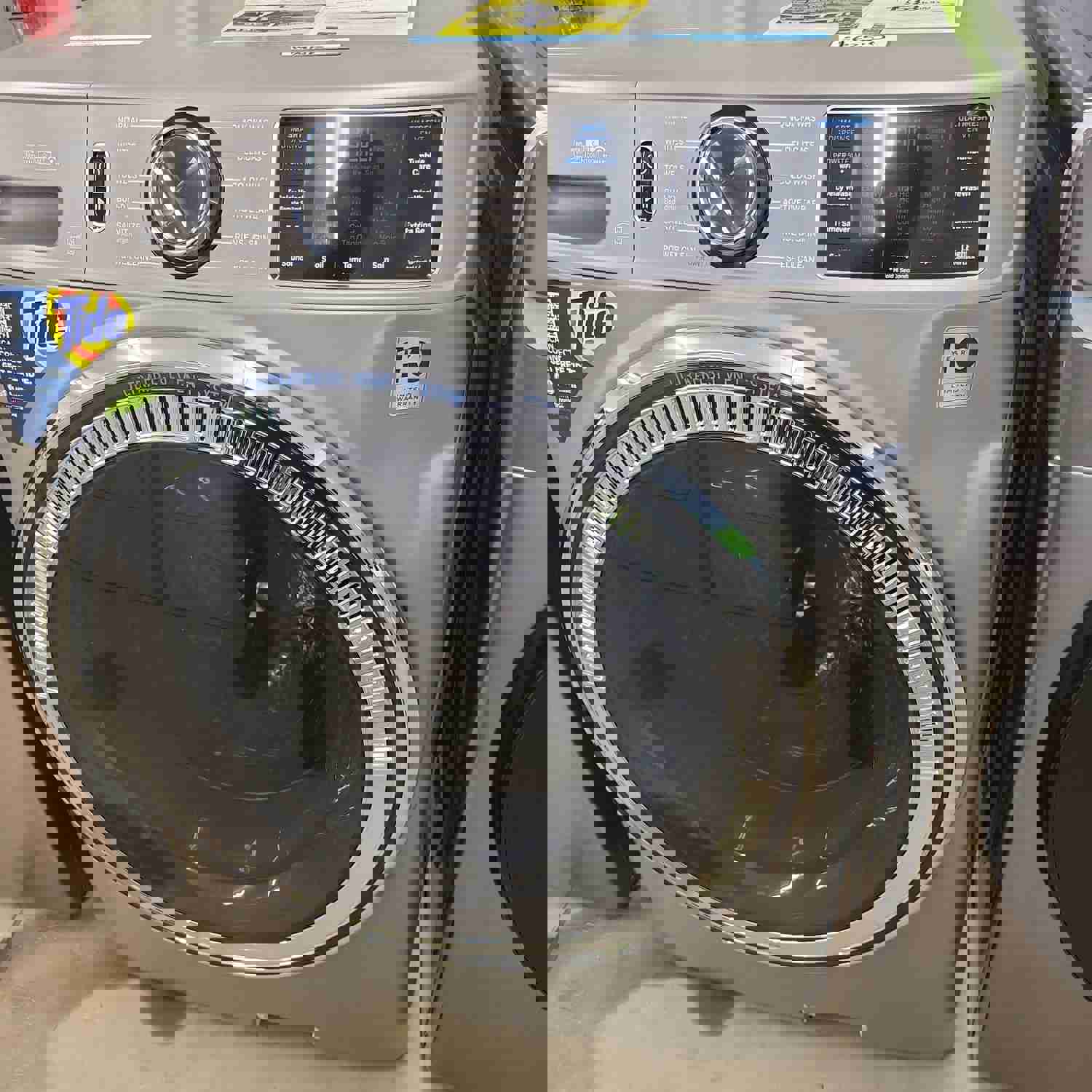 GE® GFW650SPNSN 4.8 cu. ft. Smart Front Load Washer with SmartDispense™ and UltraFresh Vent System