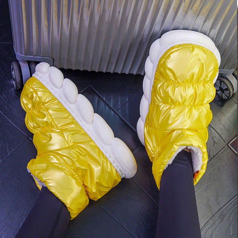 Winter Warm High Top Candy Shoes For Women - Waterproof Snow Boots