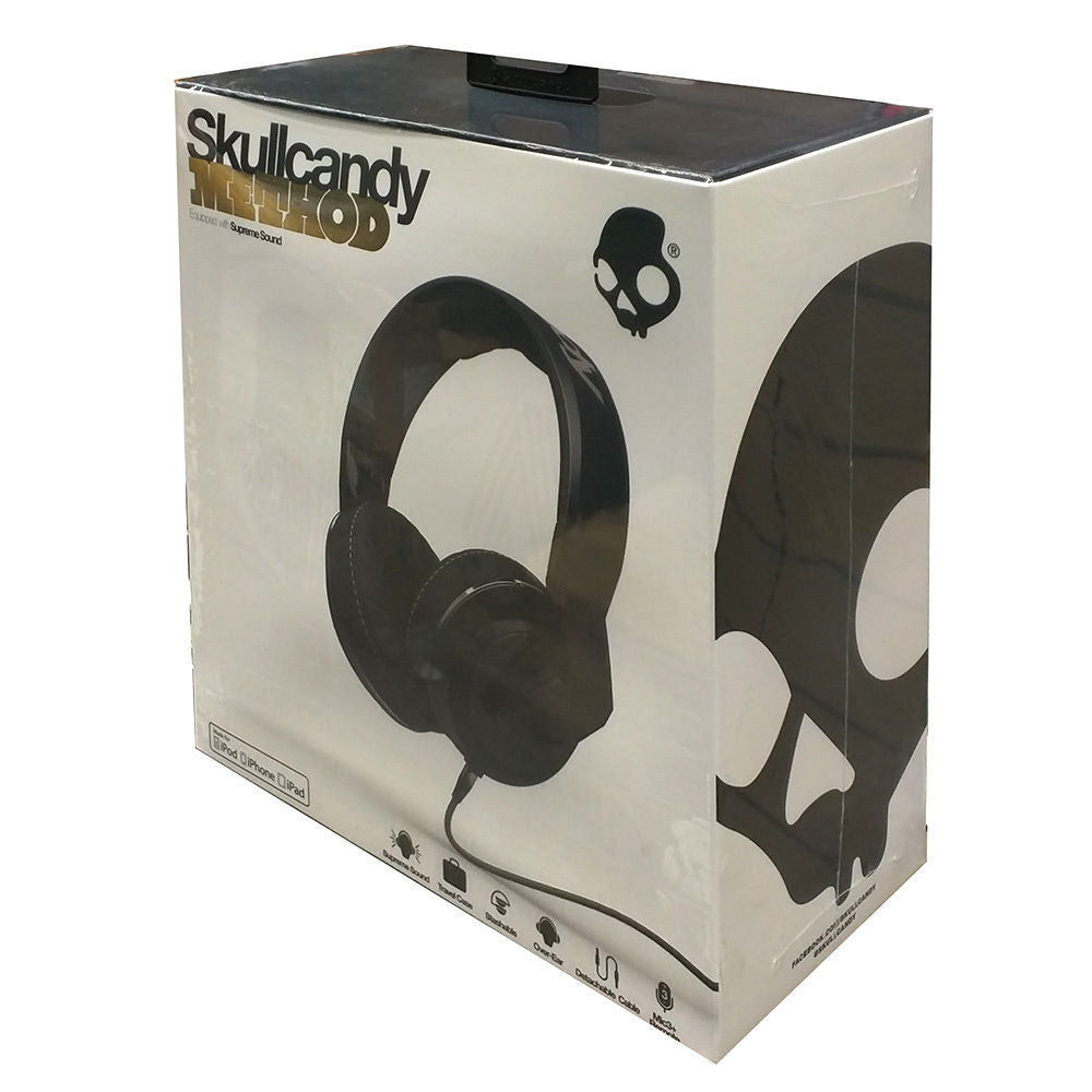 Skullcandy Method Over Ear DJ Headphone with Mic - High Quality Sound & Comfort