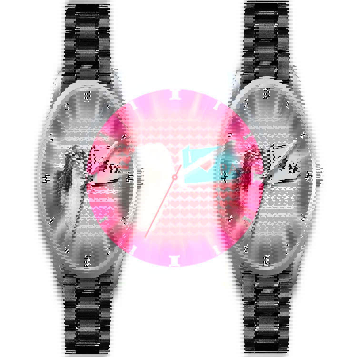 Lhasa Apso Dog Pennsylvania Christmas Special Wrist Watch