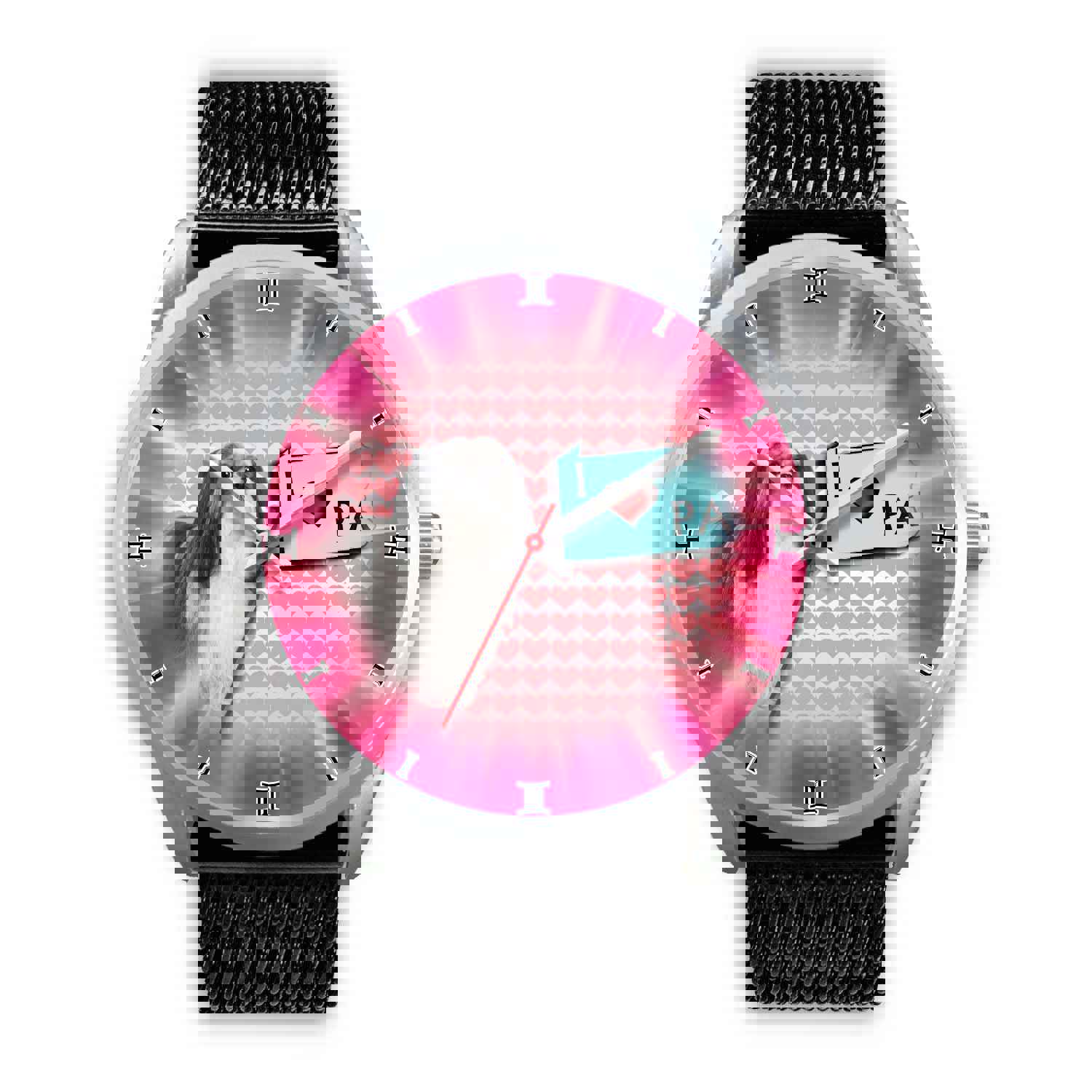 Lhasa Apso Dog Pennsylvania Christmas Special Wrist Watch