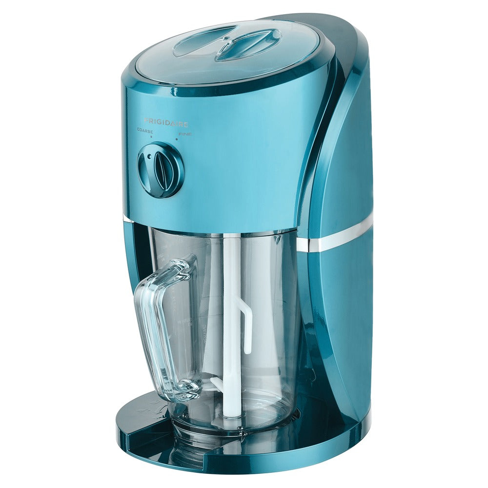 Blue Frigidaire Countertop Snow Cone Maker, Ice Shaver, and Ice Crusher