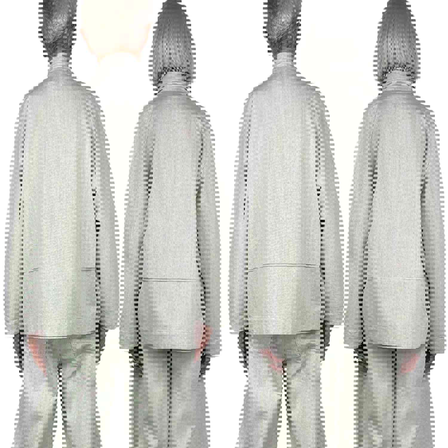 Unisex Recycled Twill Delivery Jacket with Button Front Closure