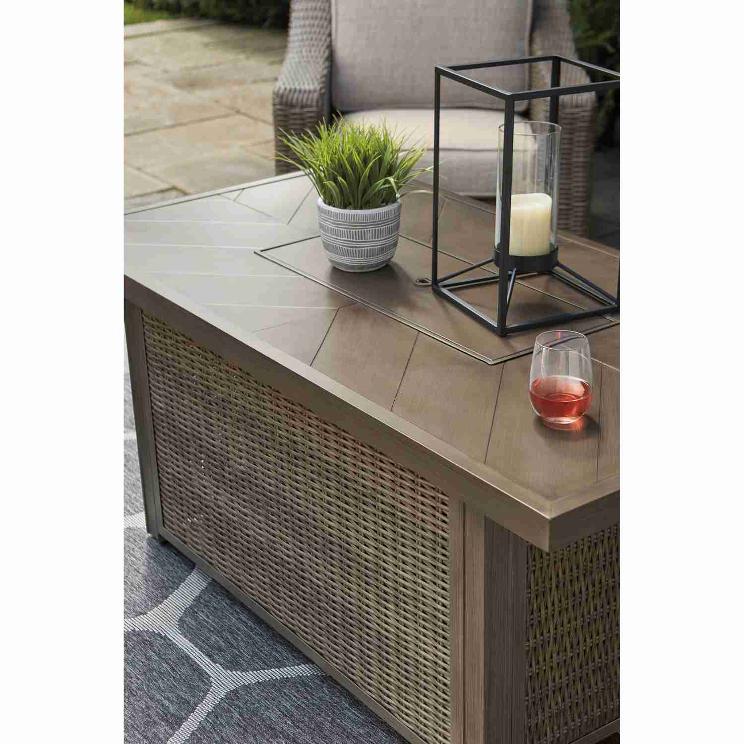 Signature Design by Ashley Outdoor Fire Pit Table P791-773