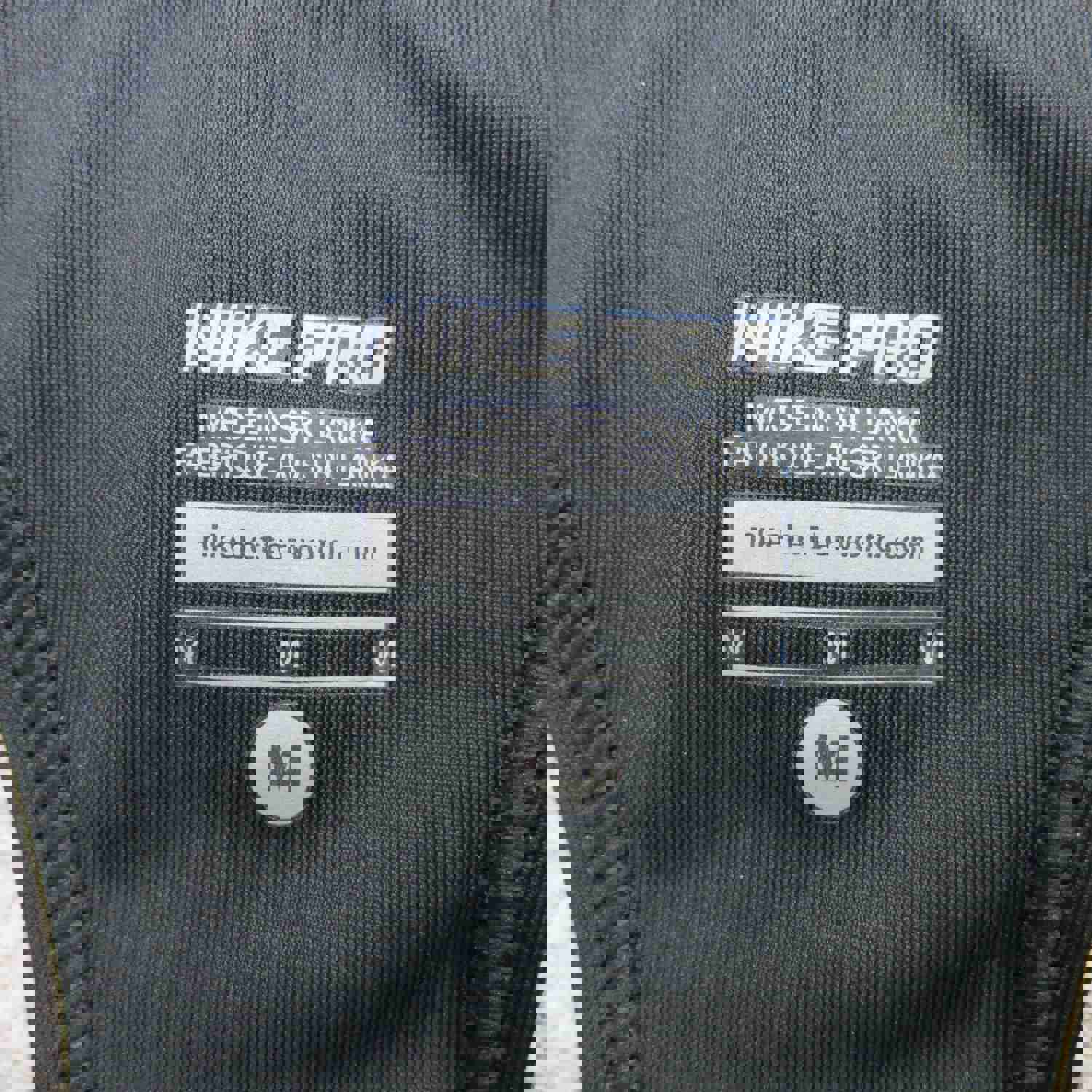 Nike Women's Activewear Sports Bra - Racerback Sleeveless Logo Black (Size Medium)