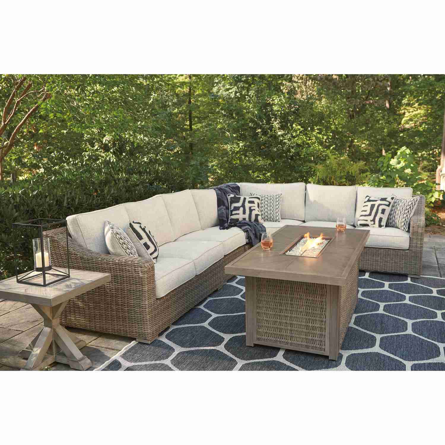 Signature Design by Ashley Outdoor Fire Pit Table P791-773