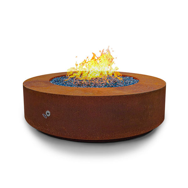 The Outdoor Plus Round Unity Fire Pit with Propane Access Door