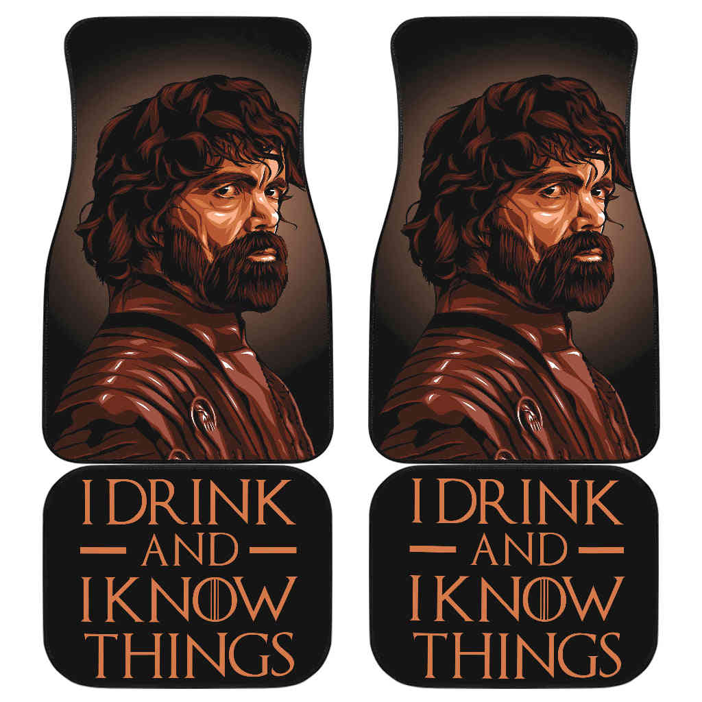 Tyrion Lannister Game Of Thrones Car Floor Mats - Custom Made & High Quality