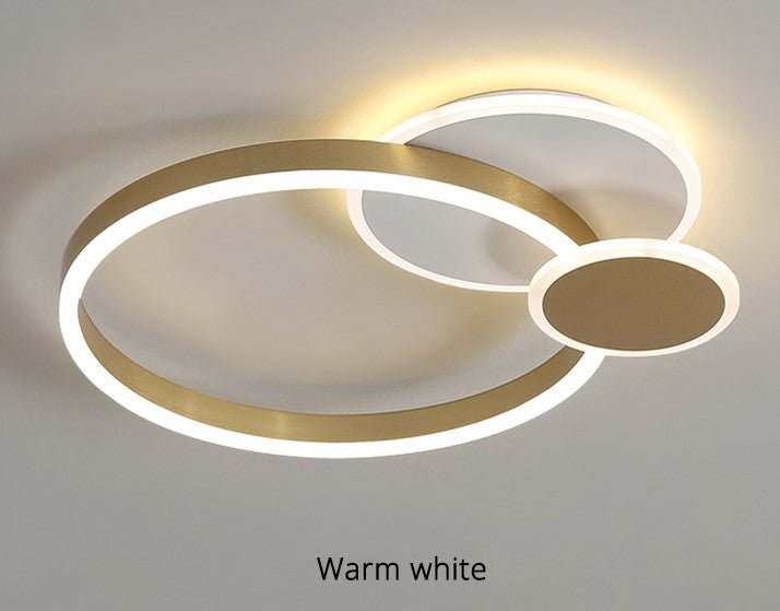 MIRODEMI® Luxury Round Acrylic LED Ceiling Light for Living Room, Kitchen