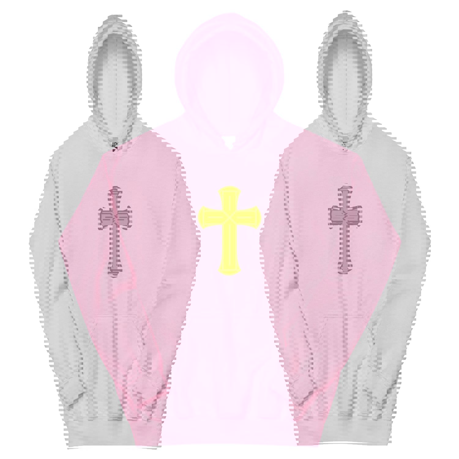 F&H Christian Gold Cross Women's Hoodie