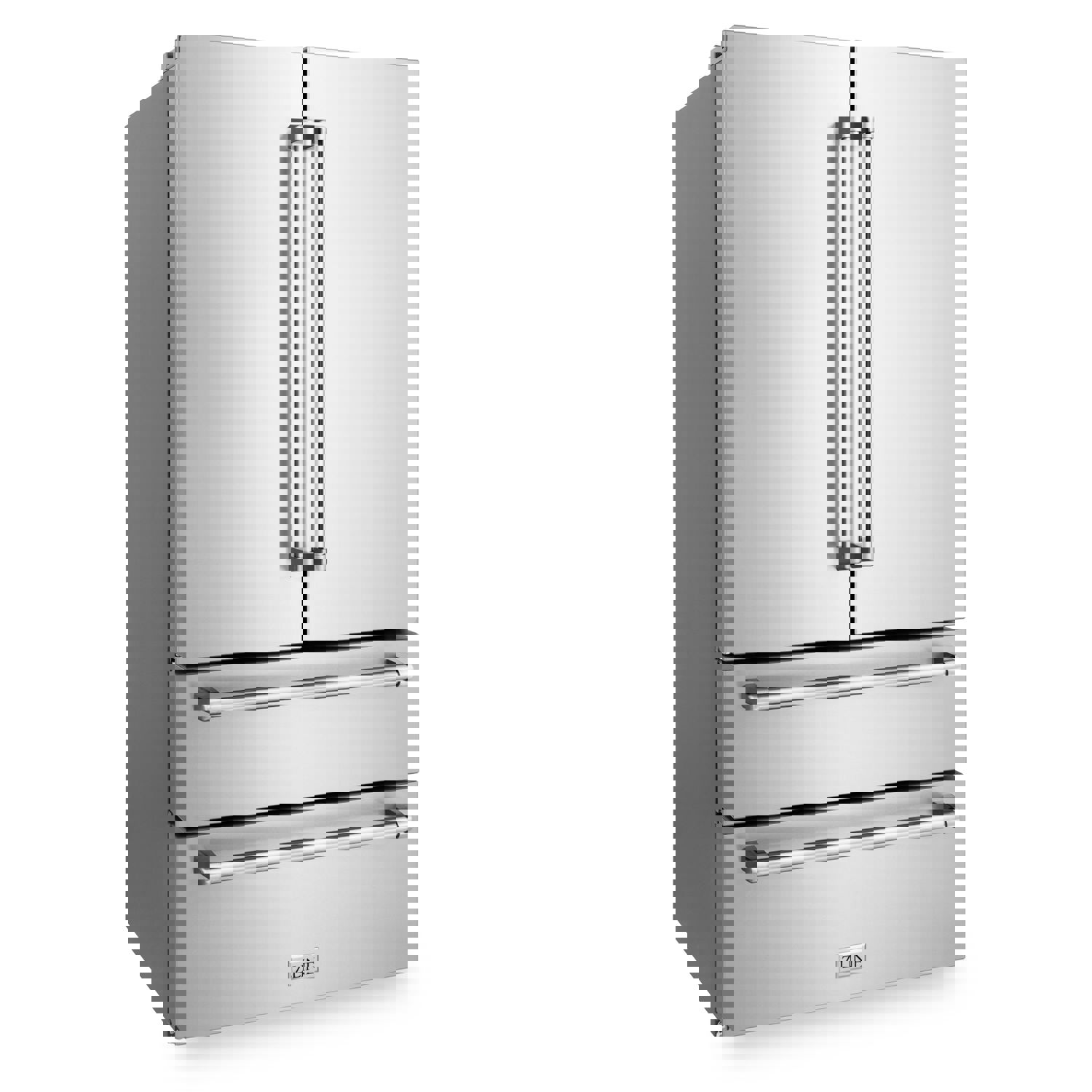 ZLINE 36 in. 22.5 cu. ft Freestanding French Door Refrigerator with Ice Maker in Fingerprint Resistant Stainless Steel