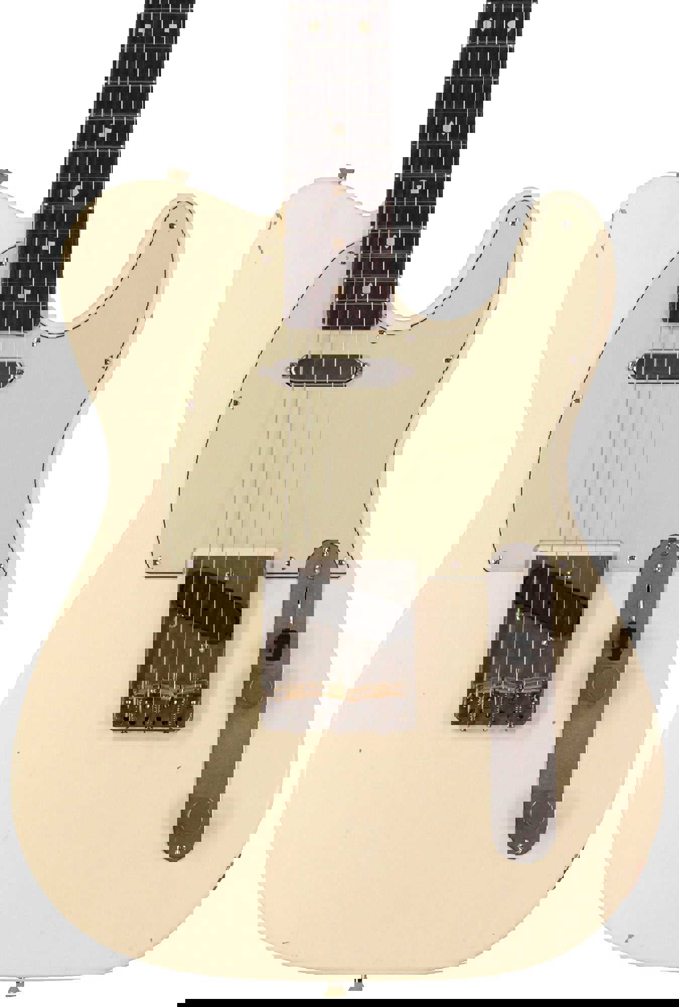 Nash T-63 Guitar, Aged Olympic White, Light Aging