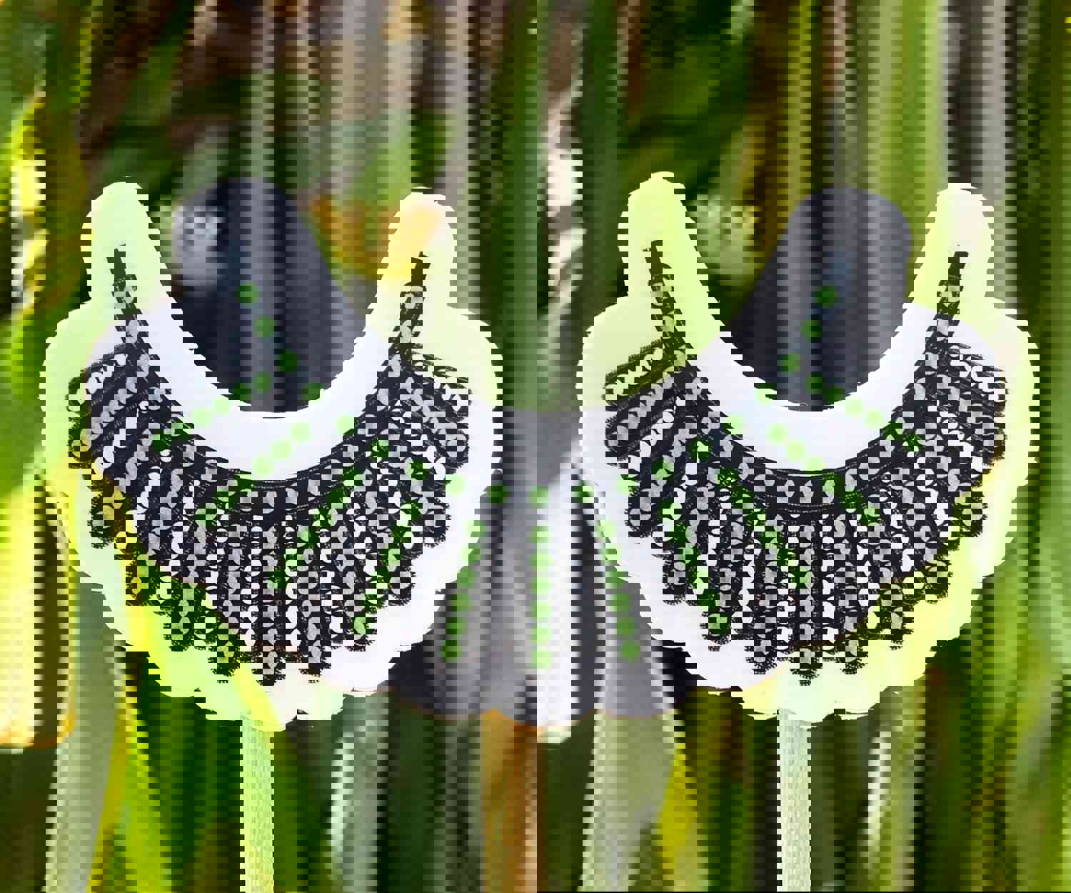 RGB Dissent Necklace Sticker - Weatherproof Vinyl for Laptops, Bottles & Cars