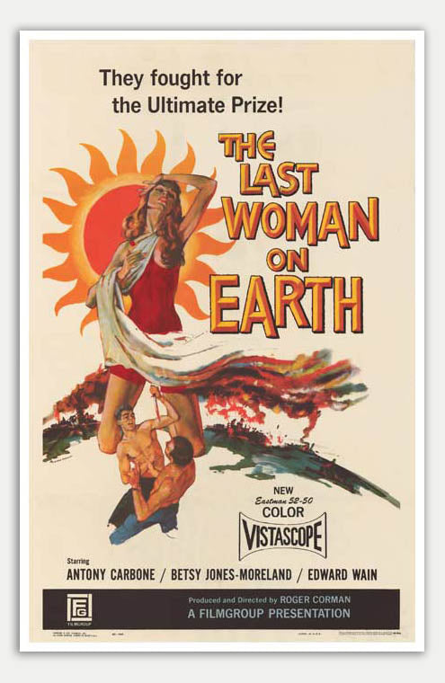 Last Woman On Earth - 11 x 17 Movie Poster (1960 Reprint)