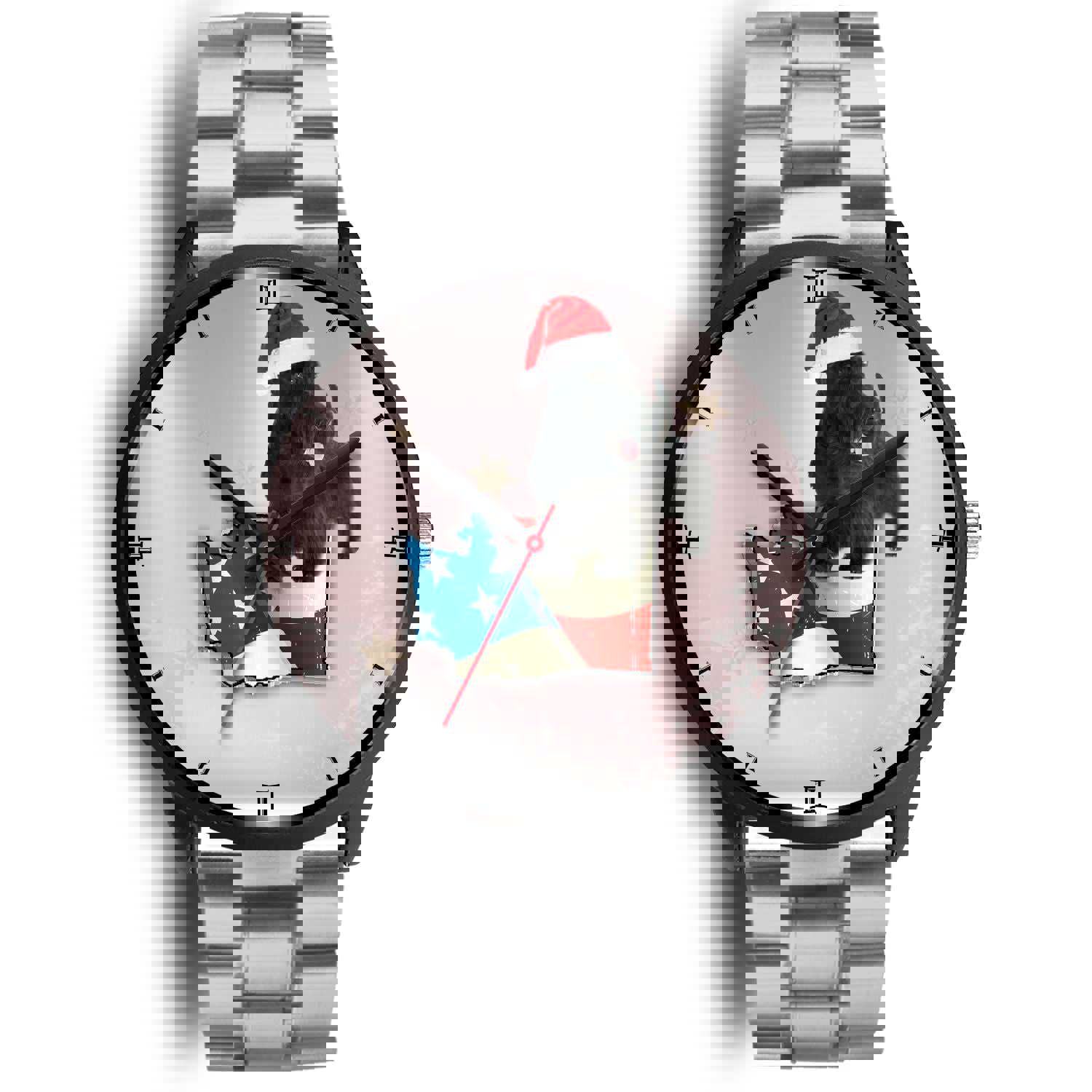 Scottish Terrier Washington Christmas Special Wrist Watch - Stylish Unisex Timepiece