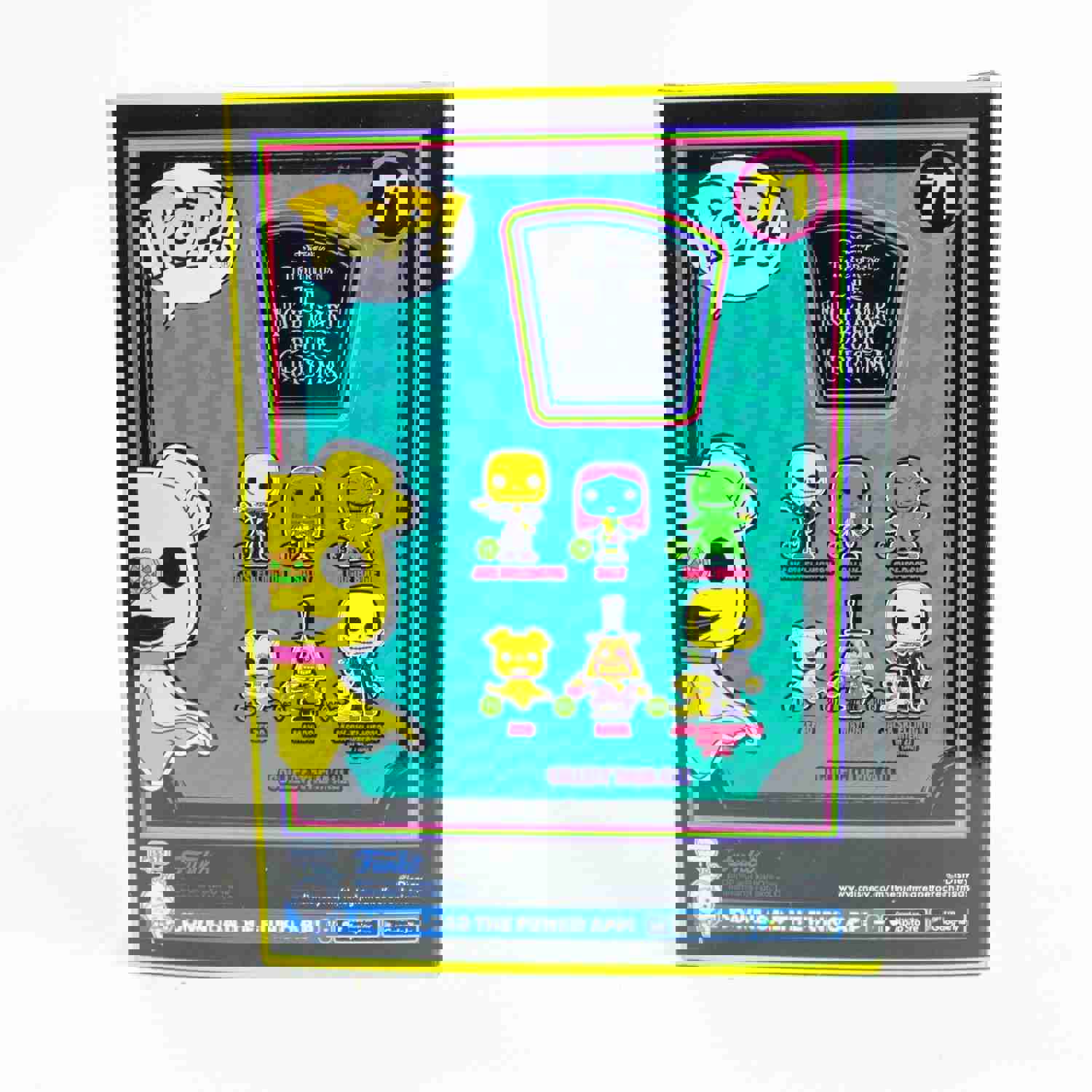 Funko Pop Movies: Nightmare Before Christmas Zero Black Light Figure #71