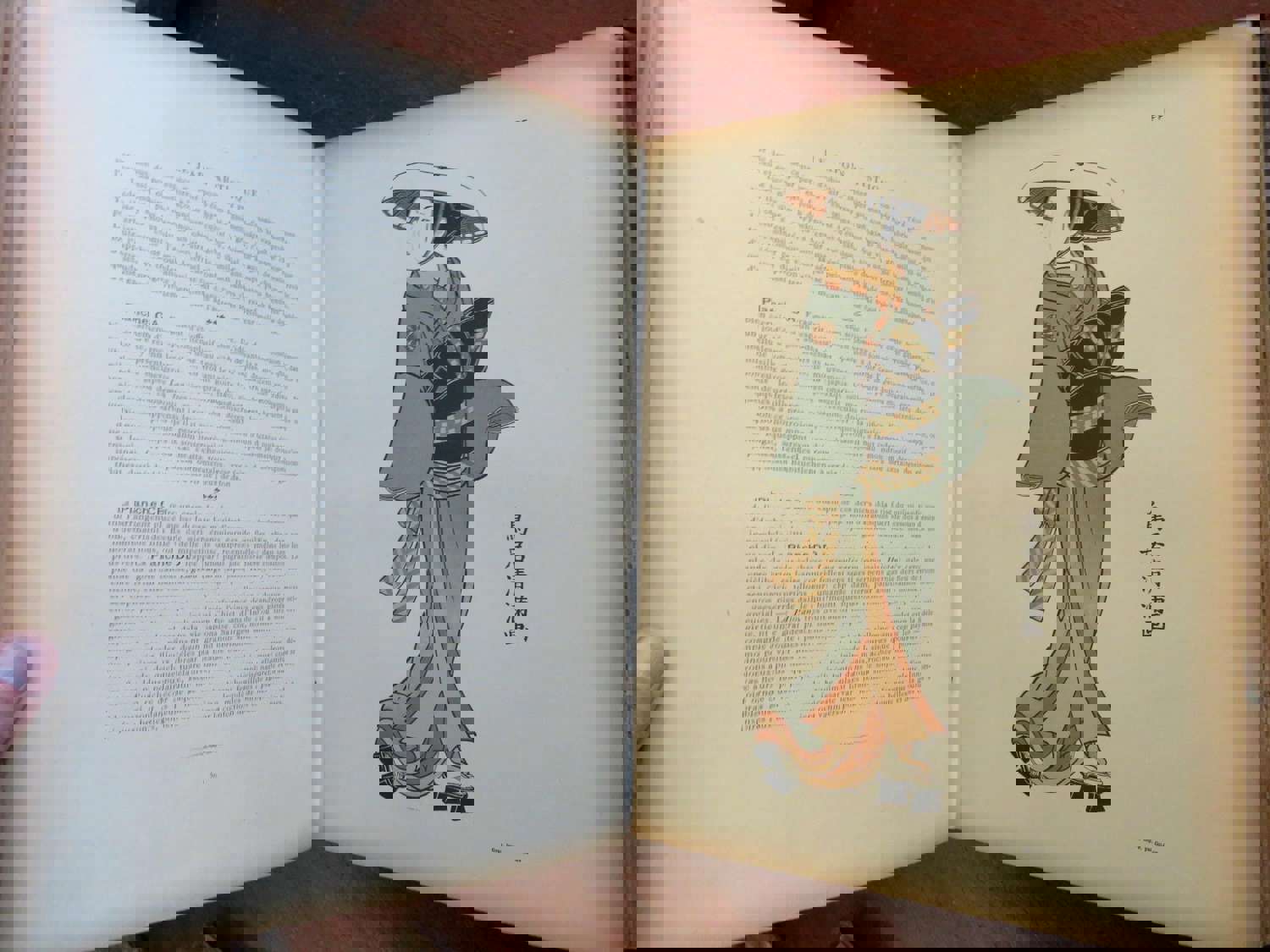 Artistic Japan Le Japon Artistique c. 1889 S Bing Leather Book with Color Plates