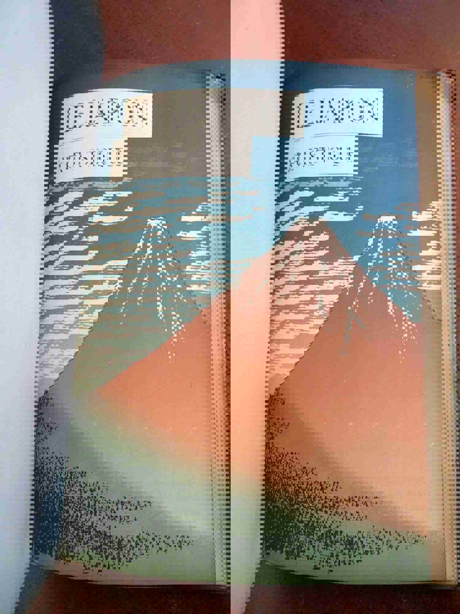 Artistic Japan Le Japon Artistique c. 1889 S Bing Leather Book with Color Plates