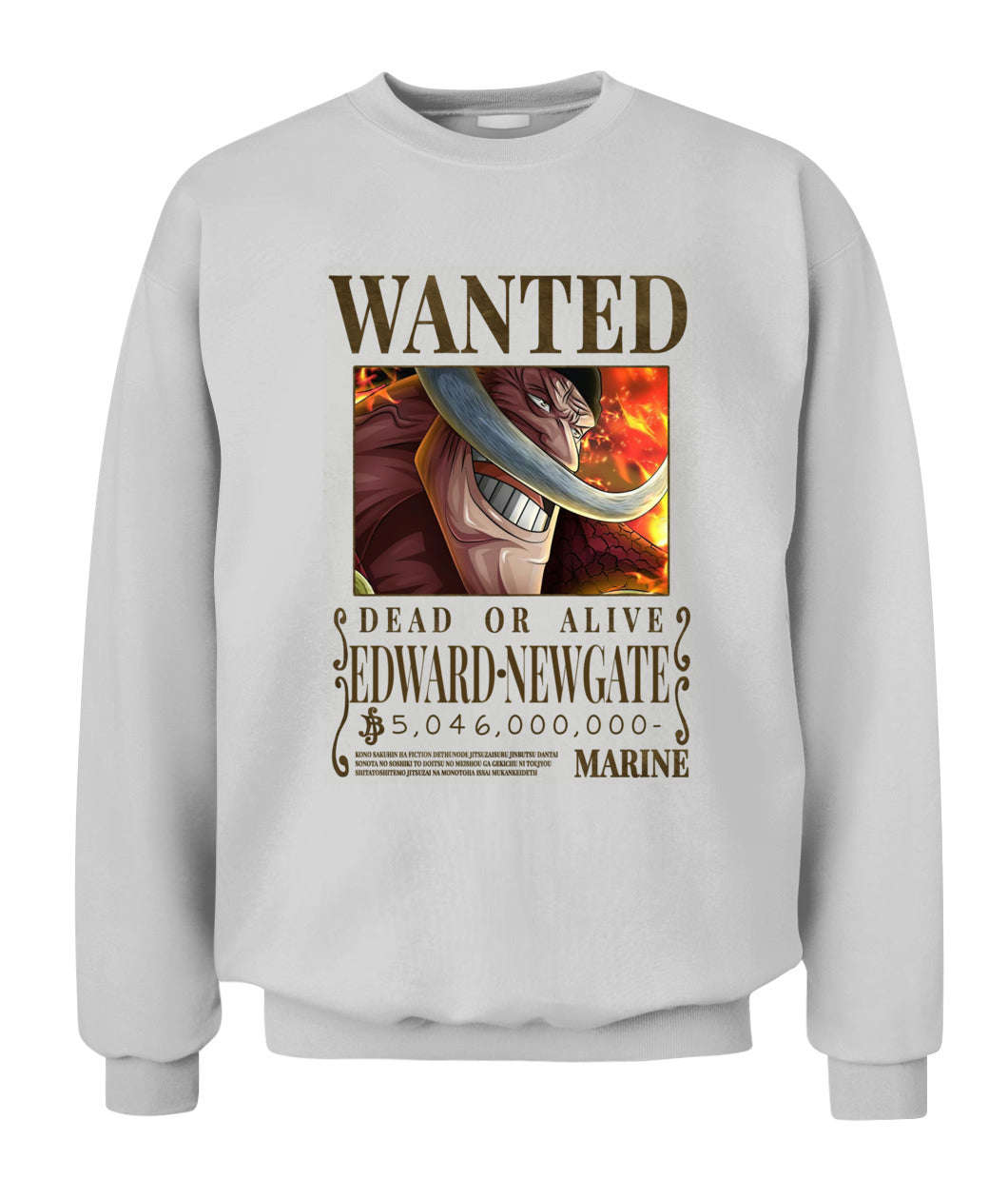 Edward Newgate Wanted Custom Graphic Unisex Cotton T-Shirt