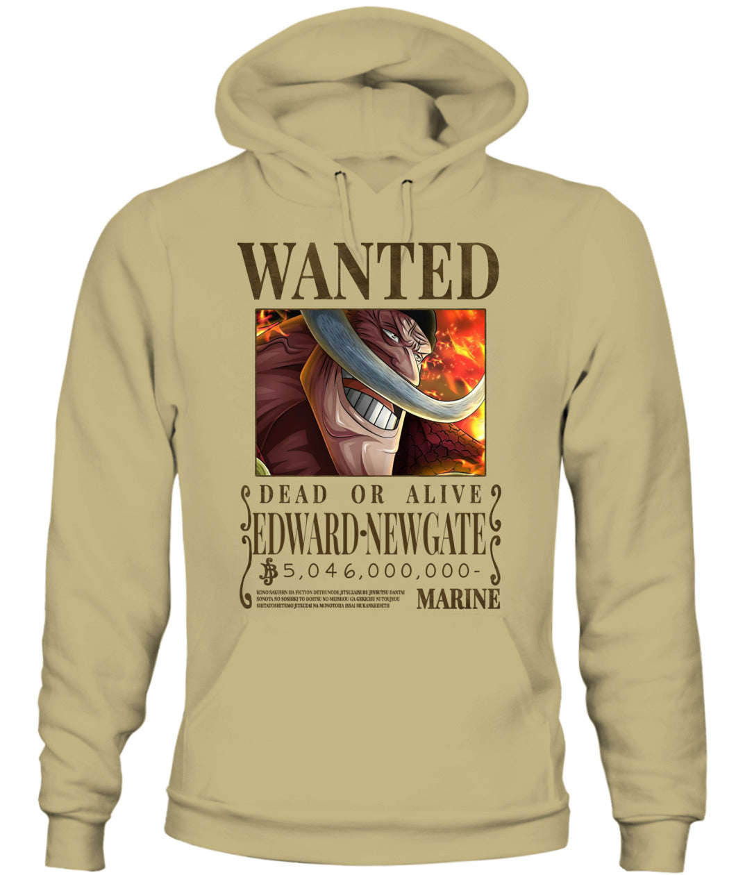 Edward Newgate Wanted Custom Graphic Unisex Cotton T-Shirt