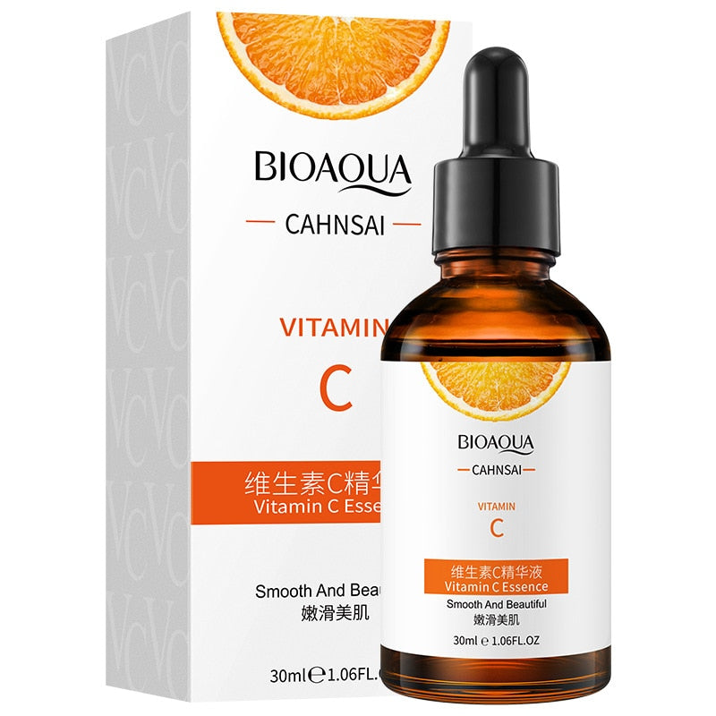 BIOAQUA Vitamin C Serum For Face - Moisturizing & Brightening Facial Essence