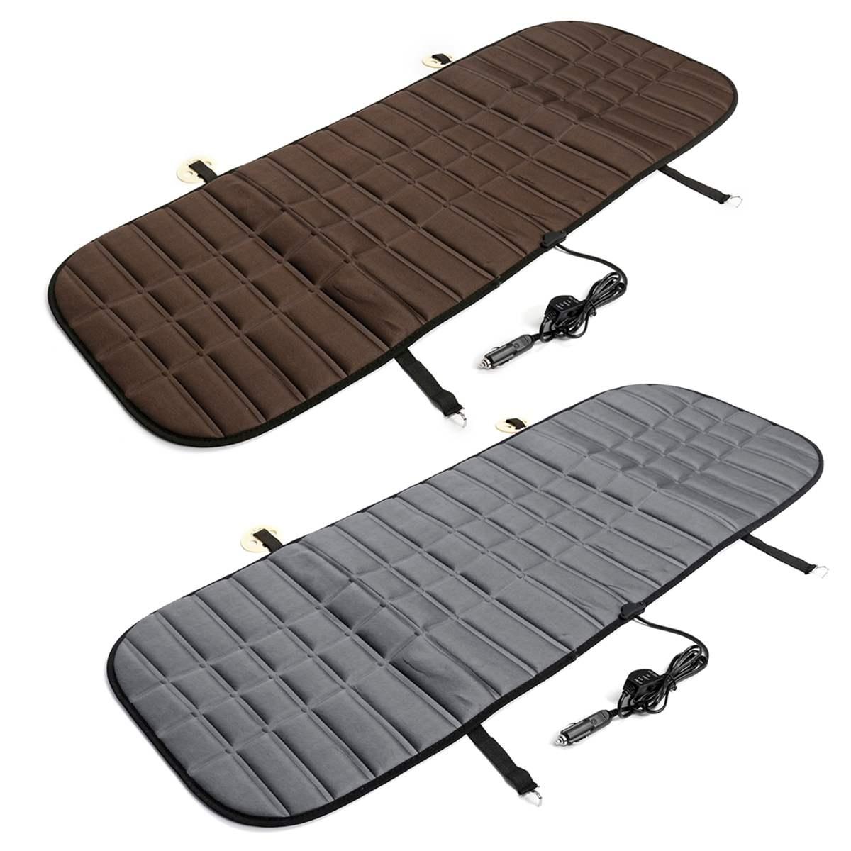 12V Car Heated Seat Cushion Cover - Winter Warmer Pad for Auto (42W)