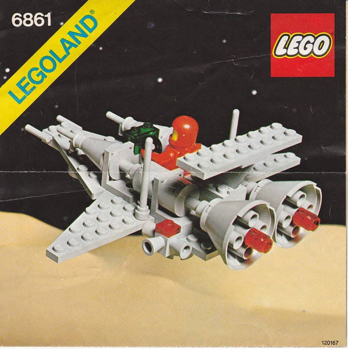 6861-1: X1 Patrol Craft - Classic Space Lego Set