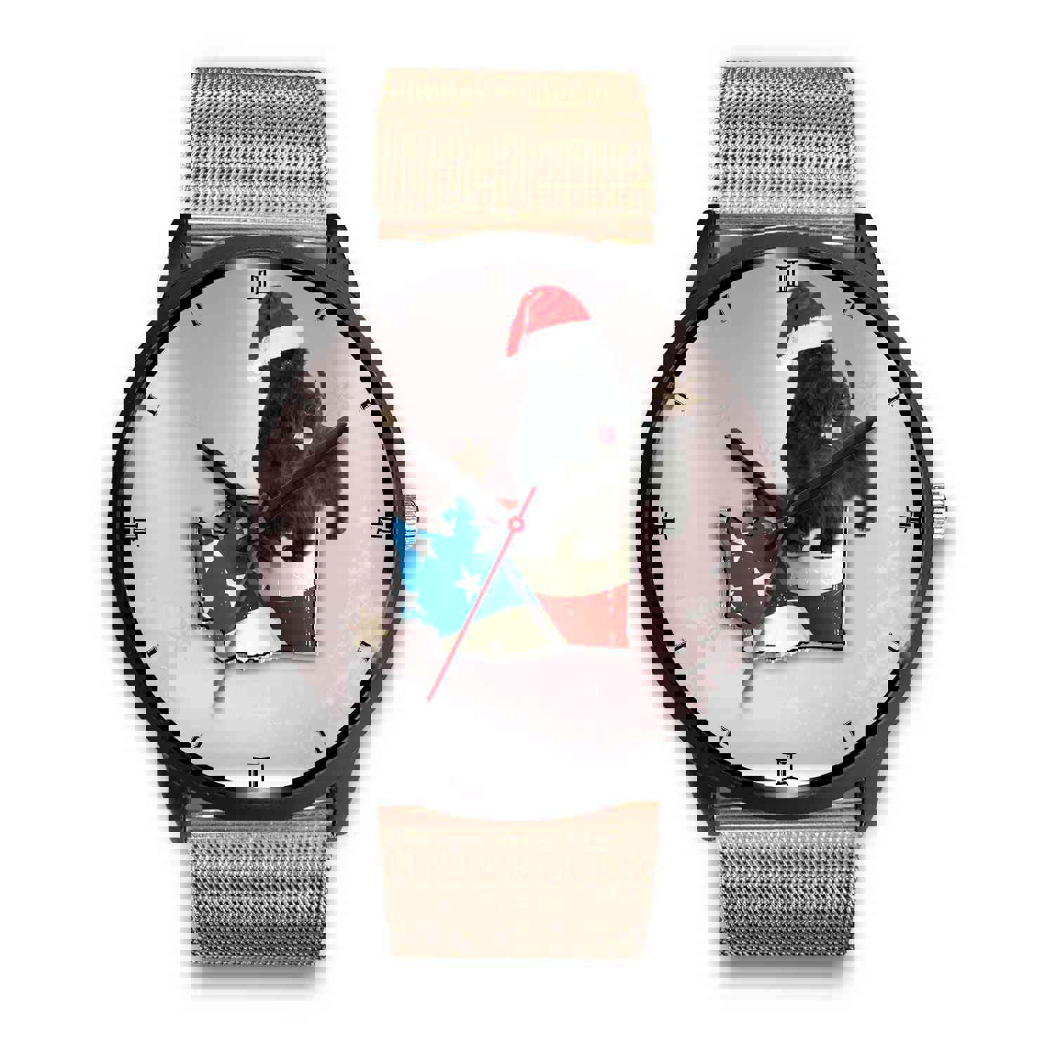 Scottish Terrier Washington Christmas Special Wrist Watch - Stylish Unisex Timepiece