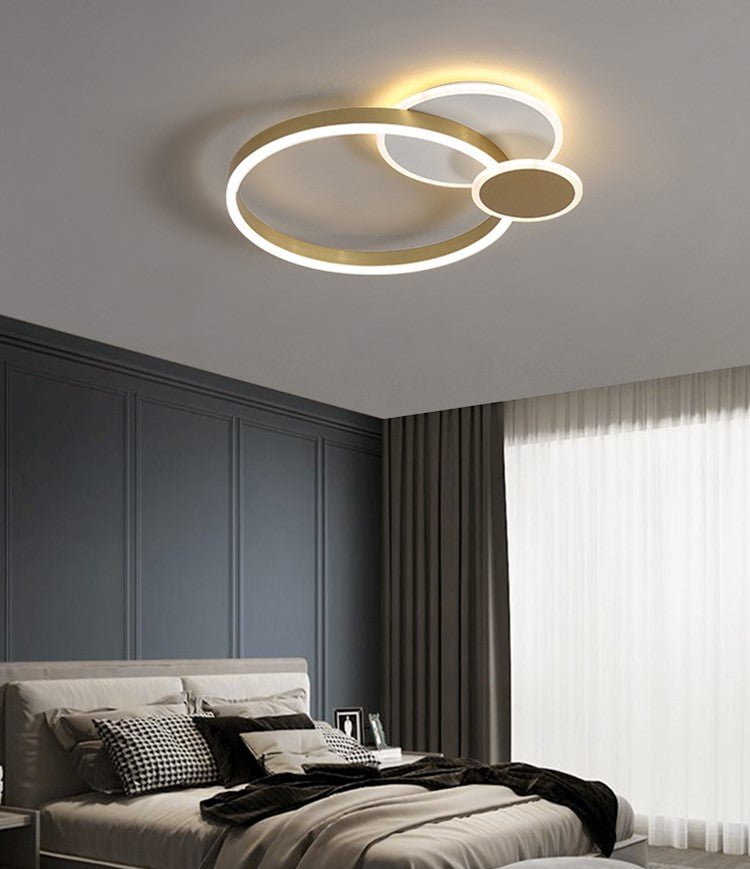 MIRODEMI® Luxury Round Acrylic LED Ceiling Light for Living Room, Kitchen