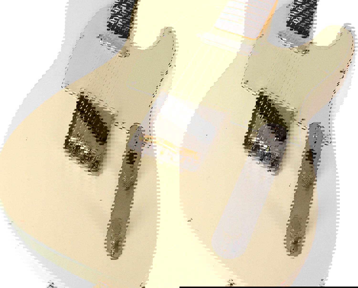 Nash T-63 Guitar, Aged Olympic White, Light Aging