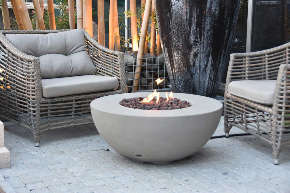 Roca Outdoor Fire Pit Table - Select Fuel Type