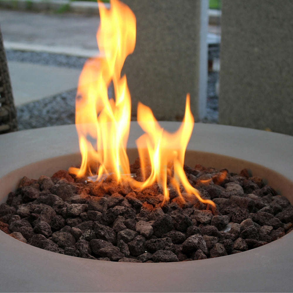 Roca Outdoor Fire Pit Table - Select Fuel Type