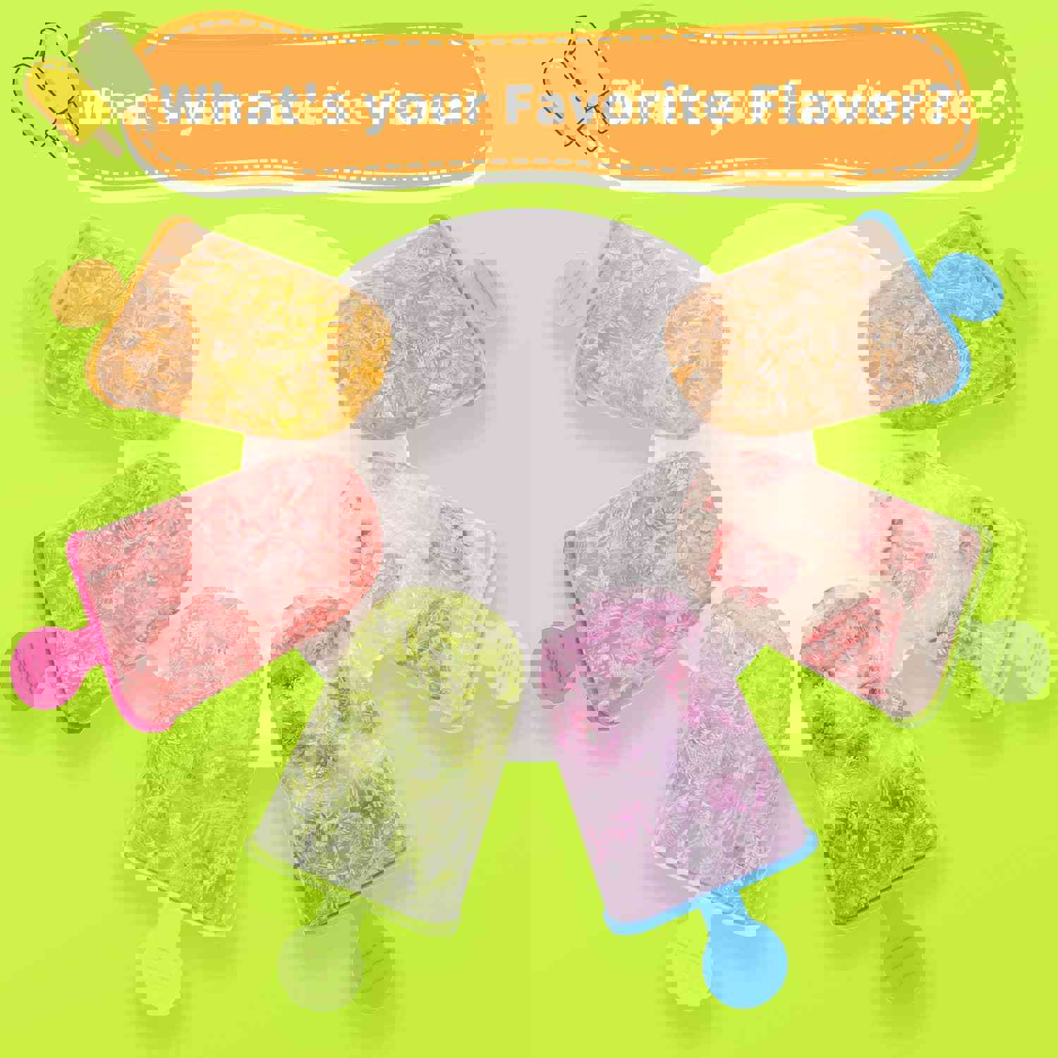 GOGING Popsicle Molds - 8 Reusable Ice Pop Makers, BPA Free & Easy Release