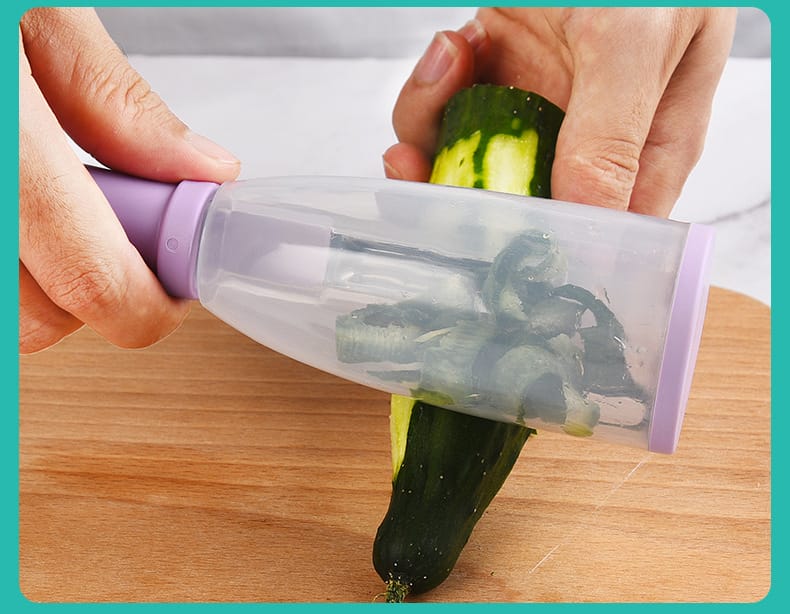 Stainless Steel Peeler with Container - 3 Sets (Vegetable & Fruit Kitchen Gadget)