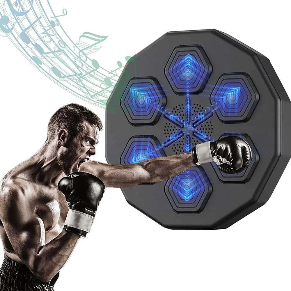 LED Electronic Music Boxing Machine for Home Workout with Wireless Connectivity