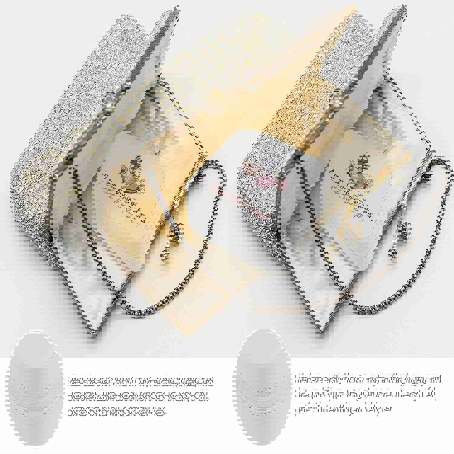 Custom Name Flowers Wonderful Hook Travel Makeup Box Jewelry Storage Box