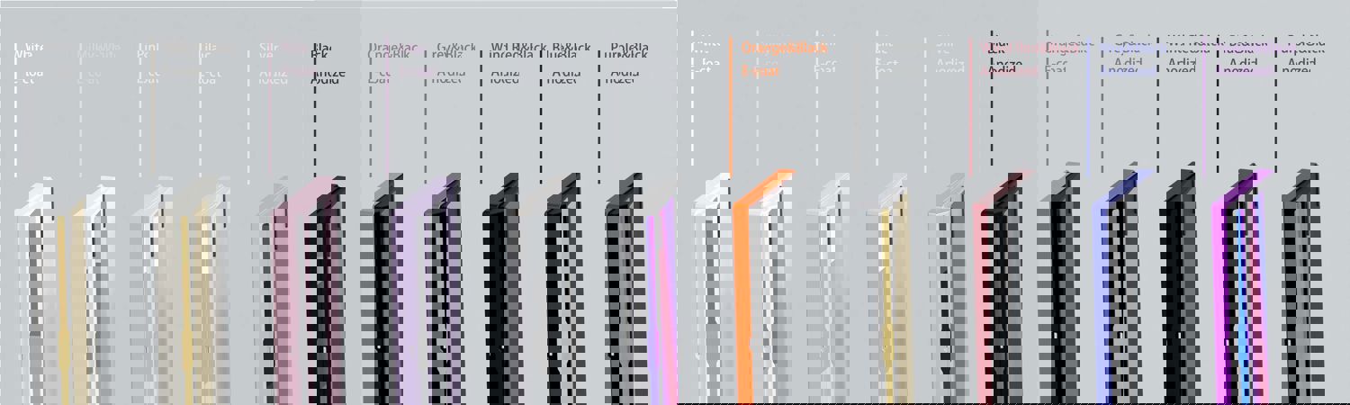 Jris75 PCB Gasket Mount Keyboard Kit - Purple&Black (Alu Weight)