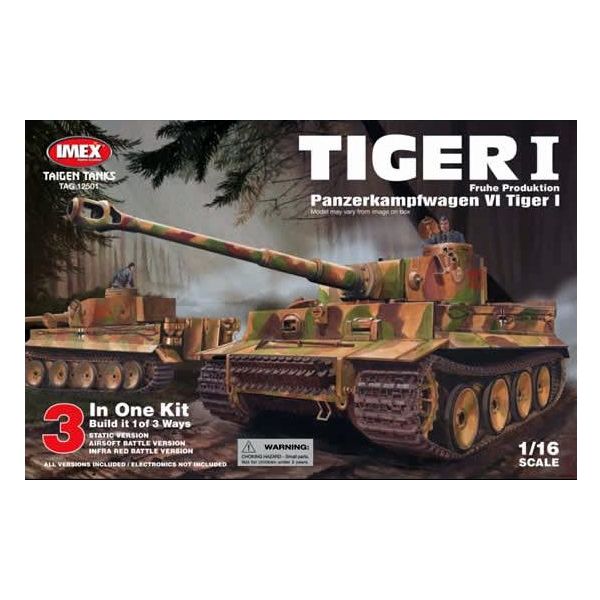 Tiger 1 Early Version Metal Edition KIT (V3 Electronics Options)