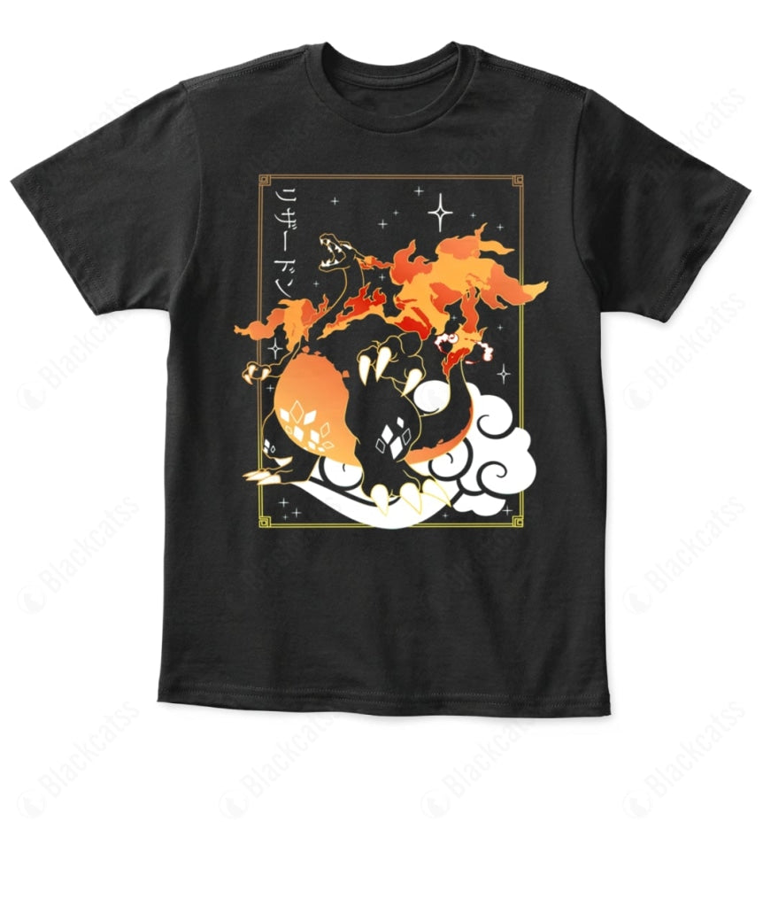 PKM Charizard VMax Graphic Apparel - Unisex Classic Fit T-Shirt