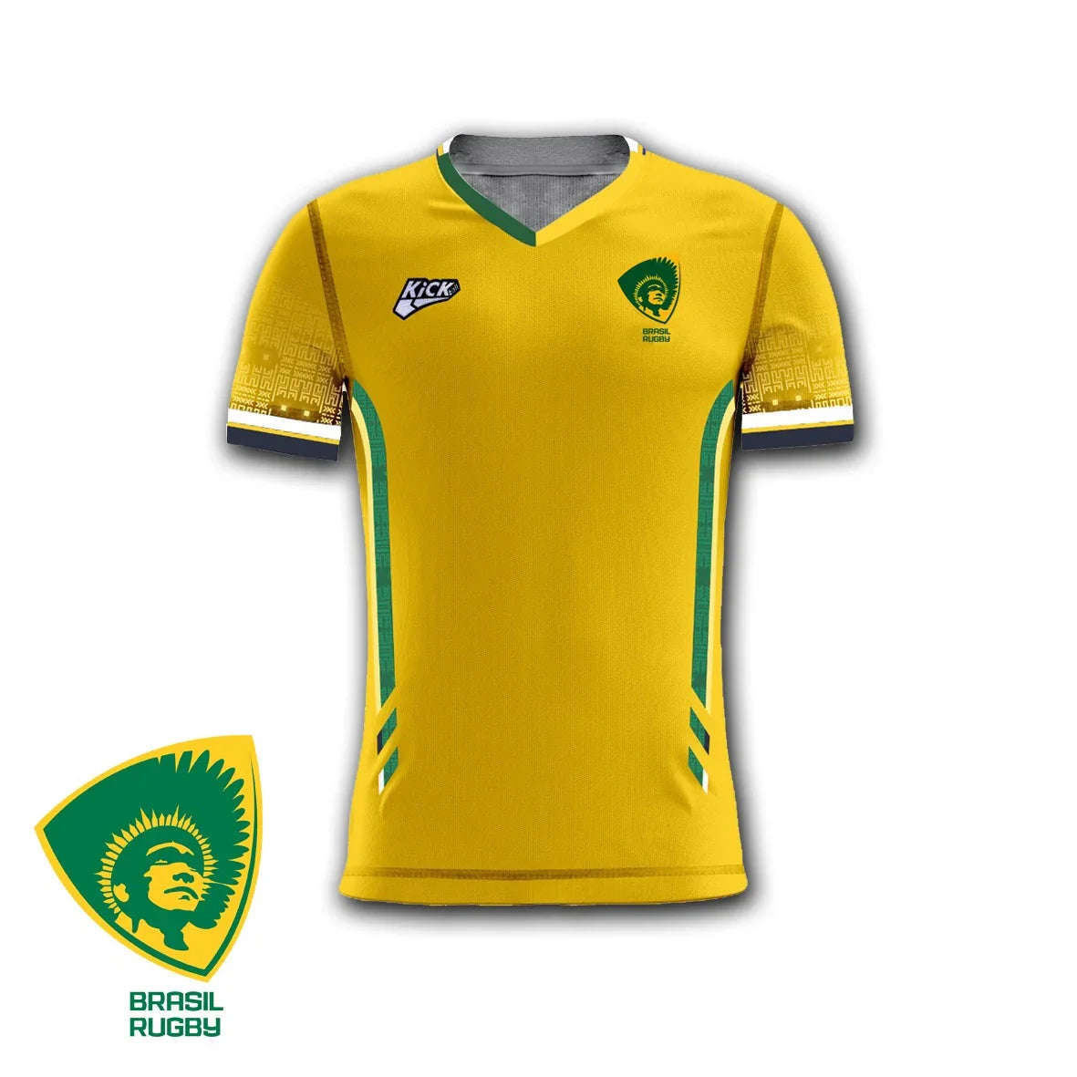 Brazil Rugby Shirts CAMISA TUPIS 2023 - Home & Away (30 Items, DDP)