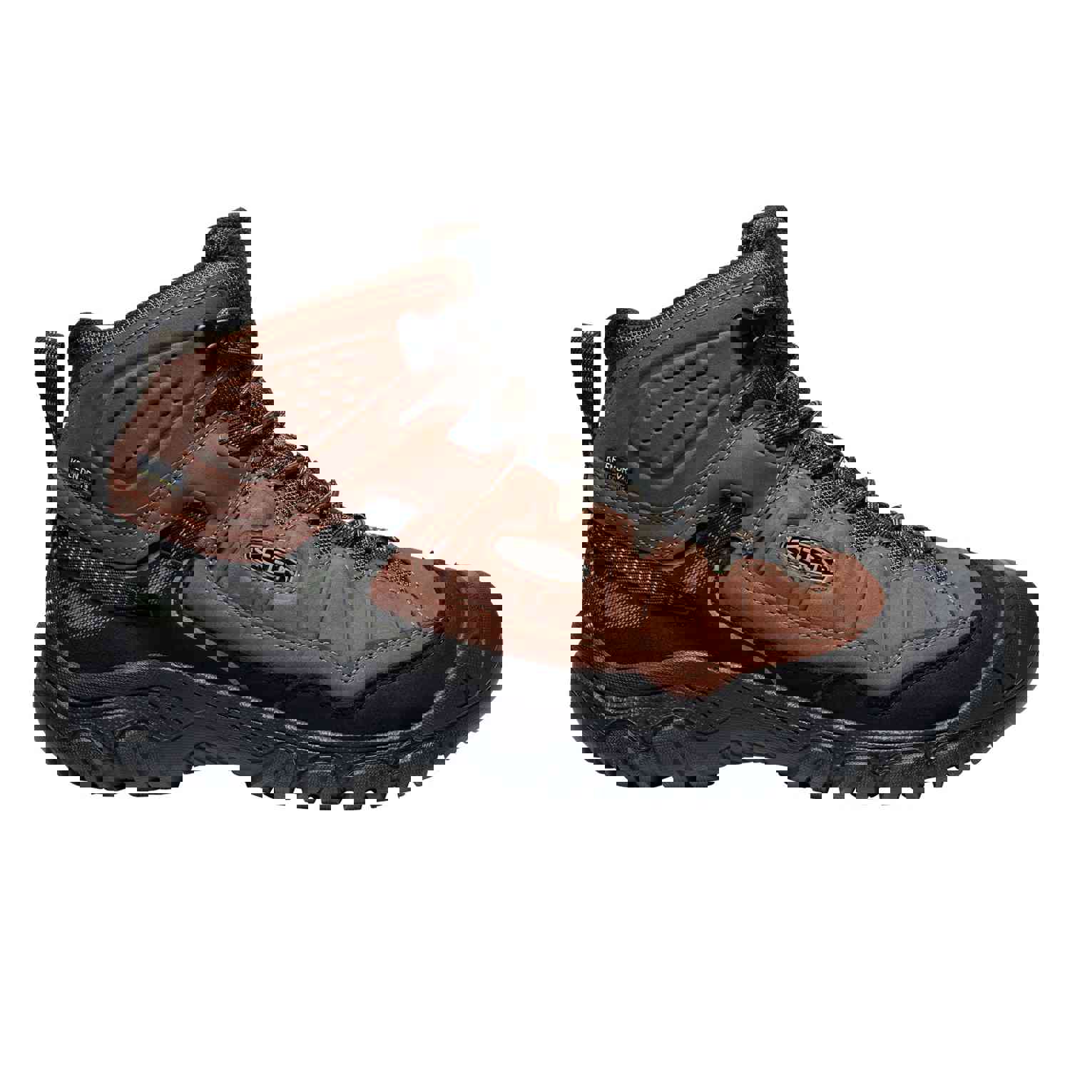 Keen Targhee IV Mid Waterproof Hiking Boot (Men) - Bison/Black