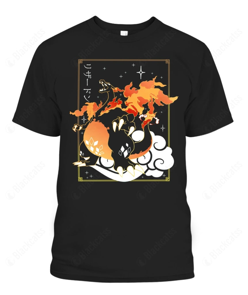 PKM Charizard VMax Graphic Apparel - Unisex Classic Fit T-Shirt
