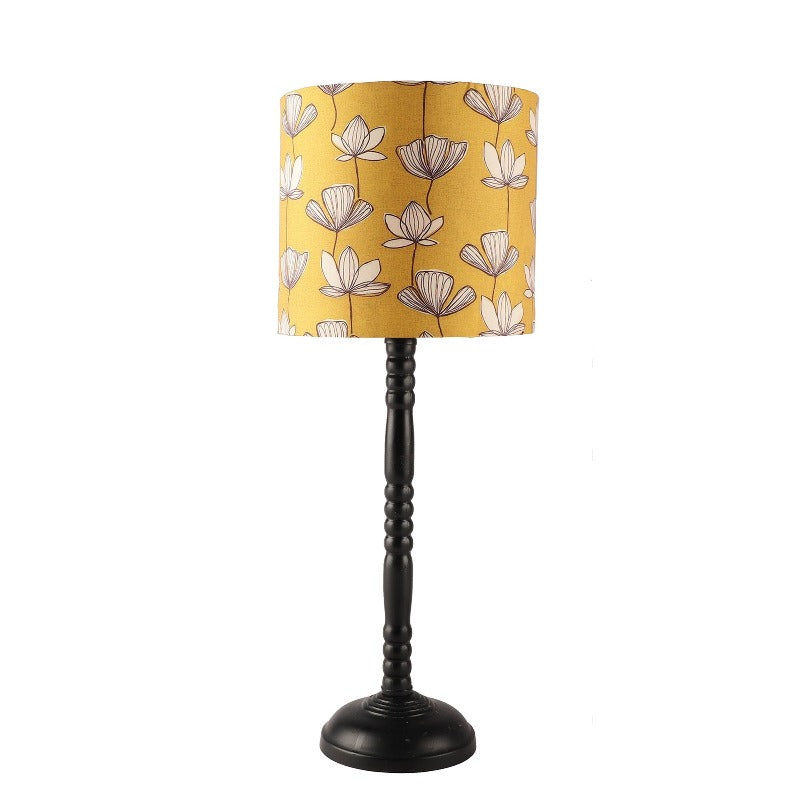 BTR CRAFTS Mustered Junoon Metal Table Lamp (Bulb not Included)